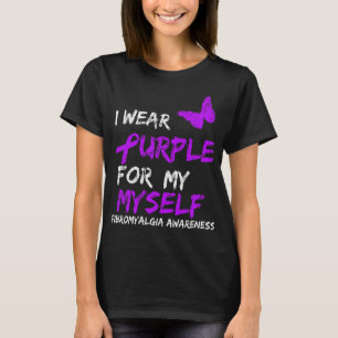 Bewusstsein, das ich für mich selbst Lila trage 4 T-Shirt