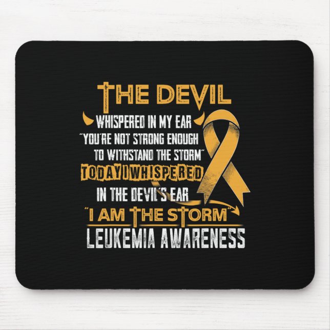 Bewusstsein, dass ich der Sturmtebel bin Mousepad (Vorne)