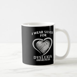 Bewusstsein, dass ich Silver Ribbon Learning Readi Kaffeetasse