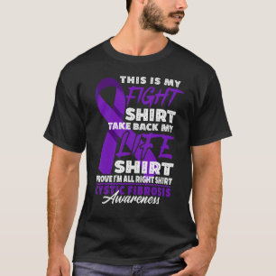 Bewusstsein, dass ich Squad Figh I Cystic Fibrose T-Shirt