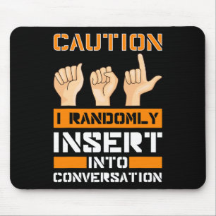 Bewusstsein der amerikanischen Gebärdensprache Hör Mousepad