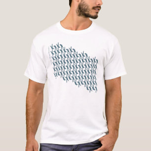 Bewusstsein durch Movement® stehend auf T-Shirt
