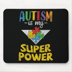 Bewusstsein für Autismus - Ist meine Supermacht au Mousepad