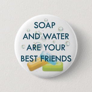 Bewusstsein für das Coronavirus Button