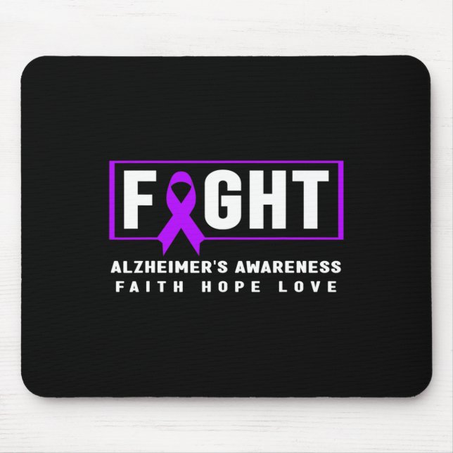 Bewusstsein für Demenz - Heimer Fight Heimerheimer Mousepad (Vorne)