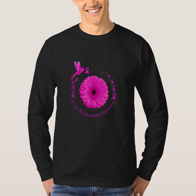 Bewusstsein für den Brust, Hummingbird Sunfl T-Shirt (Vorderseite)