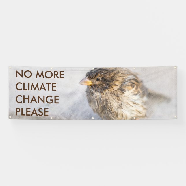 Bewusstsein für den Klimawandel Banner (Horizontal)