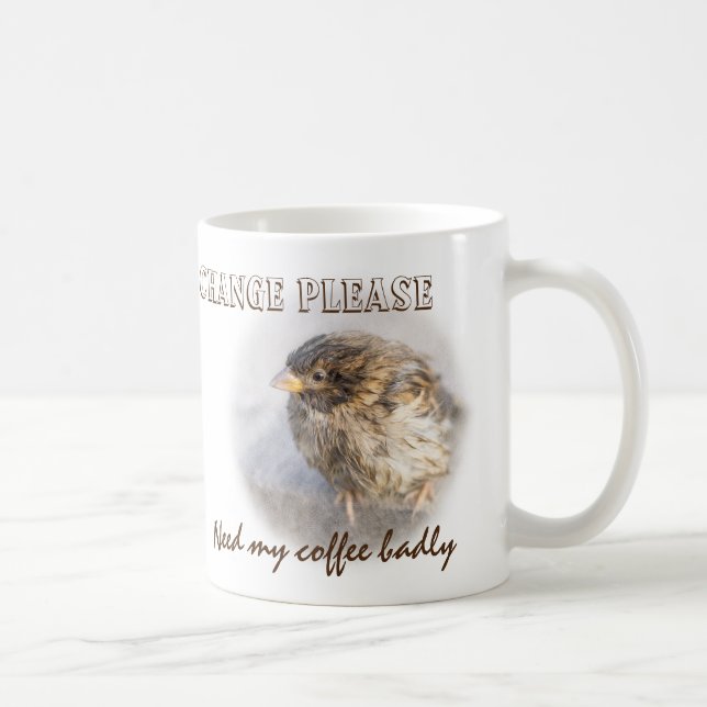 Bewusstsein für den Klimawandel Kaffeetasse (Rechts)