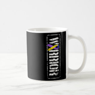 Bewusstsein für den Krebs der Blase - Band des Mil Kaffeetasse