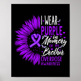 Bewusstsein für die überdosierte Substanz im Gedäc Poster