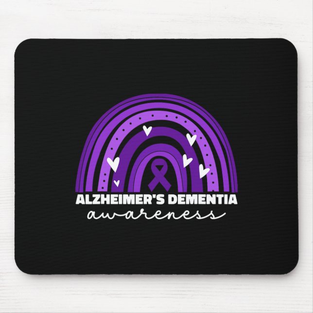 Bewusstsein für Frauen Heimer Bewusstsein Niedlich Mousepad (Vorne)