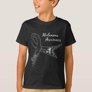 Bewusstsein für Hautkrebs bei Männern durch Melano T-Shirt