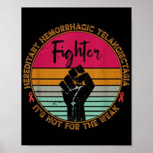 Bewusstsein für hereditäre hämorrhagische Teleangi Poster