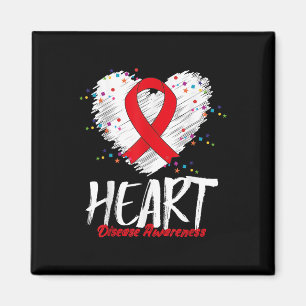 Bewusstsein für Herzkrankheiten _2 Magnet