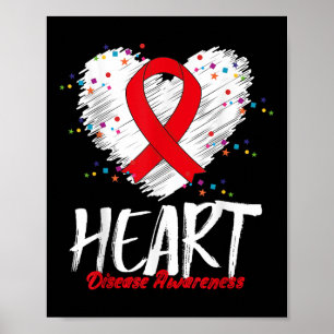 Bewusstsein für Herzkrankheiten _2 Poster