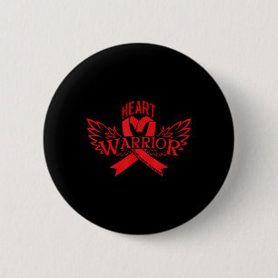 Bewusstsein für Herzkrankheiten Button