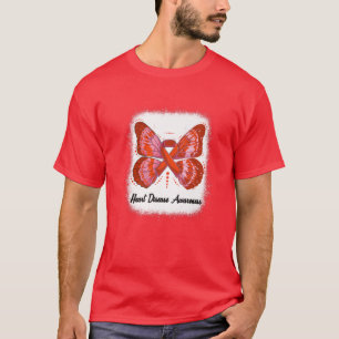 Bewusstsein für Herzkrankheiten im Februar tragen  T-Shirt