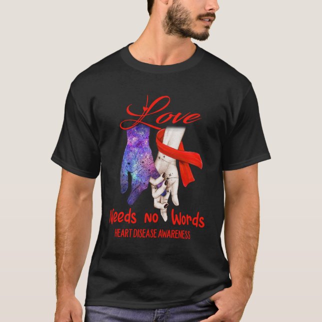Bewusstsein für Herzkrankheiten - Liebe braucht ke T-Shirt (Vorderseite)