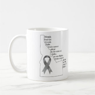 Bewusstsein für Hirntumor in Idaho Kaffeetasse