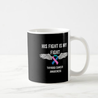 Bewusstsein für Krebs - Aquamarines blaues Band-Be Kaffeetasse