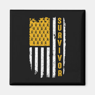 Bewusstsein für Krebs bei Kindern Gold für meinen  Magnet