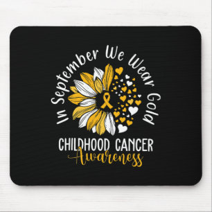 Bewusstsein für Krebs im Kindesalter Im September  Mousepad