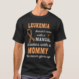 Bewusstsein für Leukämie Mütter Unterstützung Leuk T-Shirt
