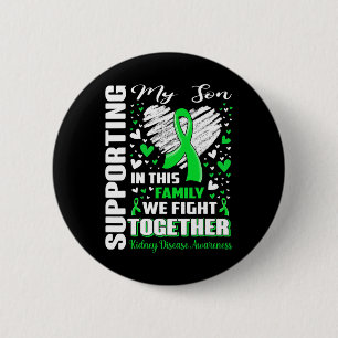 Bewusstsein für meine Sohn Nierenerkrankung Button