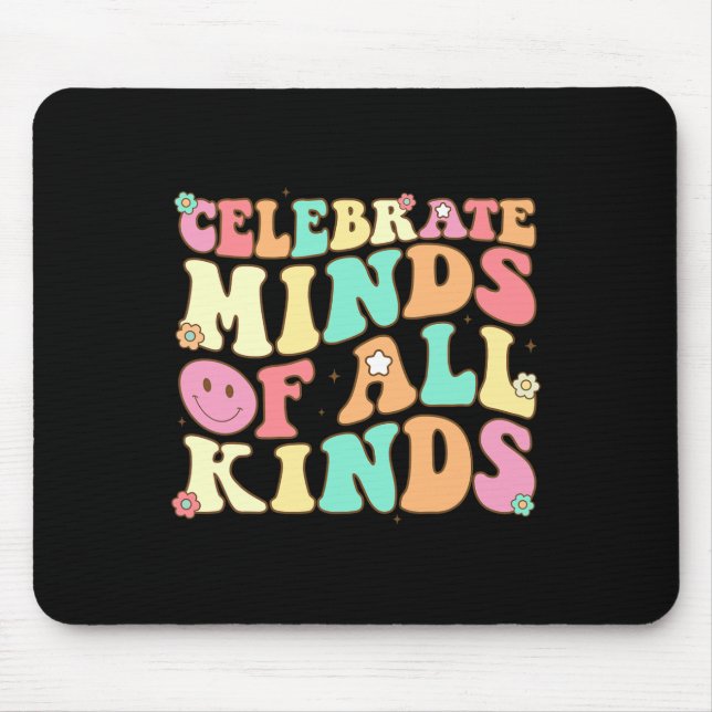 Bewusstsein für psychische Autismus Mousepad (Vorne)