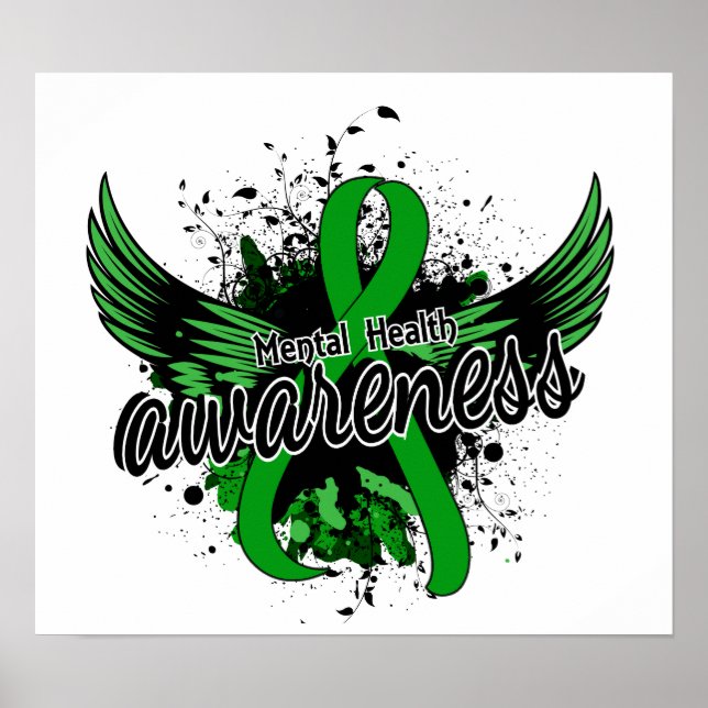 Bewusstsein für psychische Gesundheit 16 Poster (Vorne)