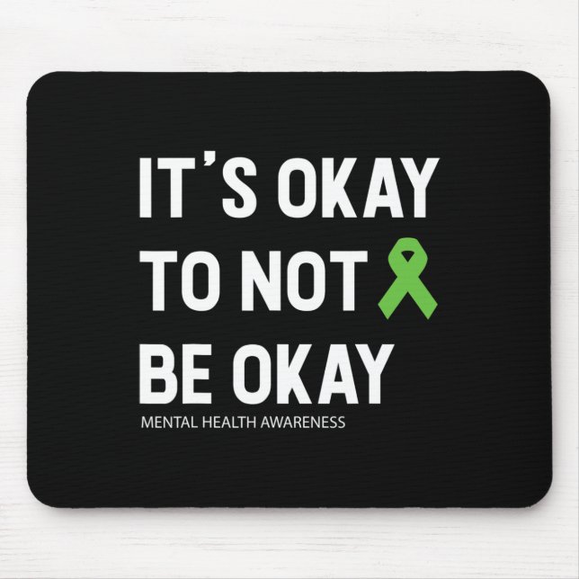 Bewusstsein für psychische Gesundheit 1 Mousepad (Vorne)