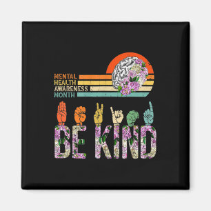 Bewusstsein für psychische Gesundheit ASL Kind-The Magnet