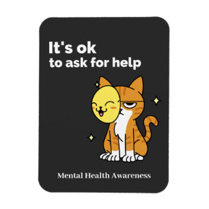 Bewusstsein für psychische Gesundheit Es ist in Or Magnet