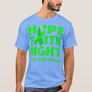 Bewusstsein für psychische Gesundheit - Grüner Ban T-Shirt