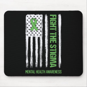 Bewusstsein für psychische Gesundheit Kampf gegen Mousepad