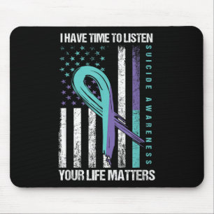 Bewusstsein für psychische Gesundheit Selbstfürsor Mousepad