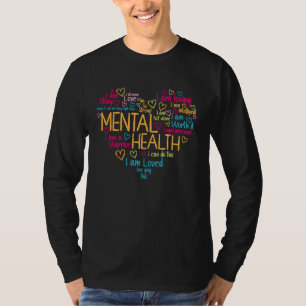 Bewusstsein für psychische Gesundheit Selbstwertsc T-Shirt