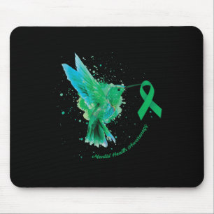 Bewusstsein für psychische Gesundheit Sonnenblumen Mousepad