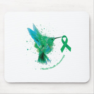 Bewusstsein für psychische Gesundheit Sonnenblumen Mousepad