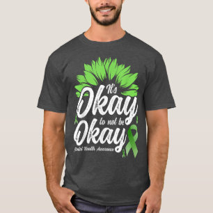 Bewusstsein für psychische Gesundheit Sonnenblumen T-Shirt