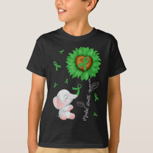 Bewusstsein für psychische Gesundheit Sonnenblumen T-Shirt