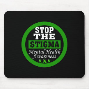 Bewusstsein für psychische Gesundheit stoppt das S Mousepad