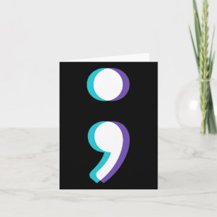 Bewusstsein für psychische Gesundheit - Suizidpräv Karte