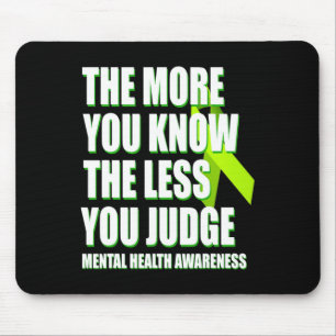 Bewusstsein für psychische Gesundheit - Unterstütz Mousepad