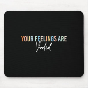 Bewusstsein für psychische Gesundheit Unterstützun Mousepad