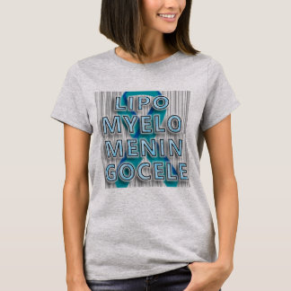 Bewusstsein für Spina Bifida Lipomyelomeningocele T-Shirt