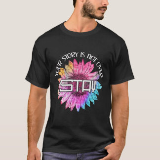 Bewusstsein für Suizidprävention bei Frauen _ Ihre T-Shirt