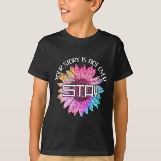 Bewusstsein für Suizidprävention bei Frauen _ Ihre T-Shirt