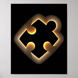 Bewusstsein Gesamtsolarausschnitt 2024 Puzzleteil Poster