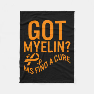 Bewusstsein Got Myelin finden Heilung Multiple Skl Fleecedecke